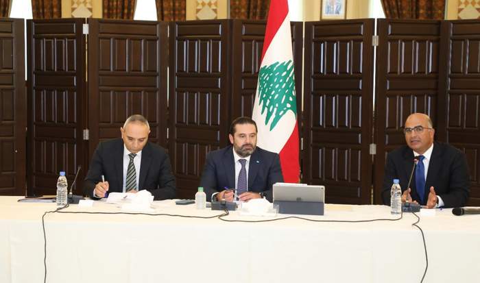 الحريري: لاتخاذ التدابير اللازمة لتفادي وقوع مشكلة تصريف مياه الامطار واختلاطها بالمياه الآسنة