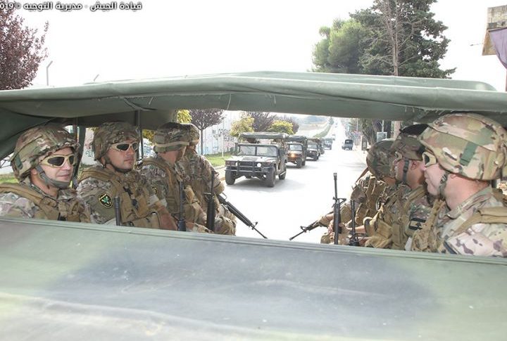 انتشار وحدات الجيش في طرابلس