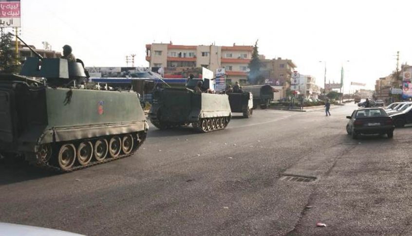 إصابة أحد العسكريين في منطقة الكيال-بعلبك