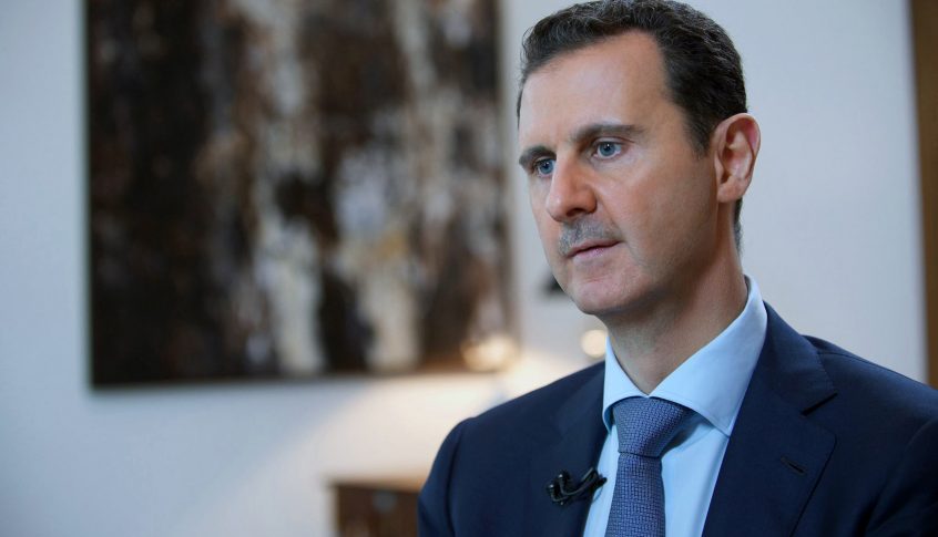 بالصور: الأسد يدلي بصوته في الانتخابات الرئاسية