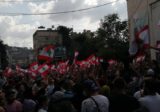 ازدياد أعداد المتظاهرين امام السراي الحكومي في النبطية