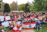 اللبنانيون في ستراسبورغ فرنسا يتضامنون مع المعتصمين في لبنان