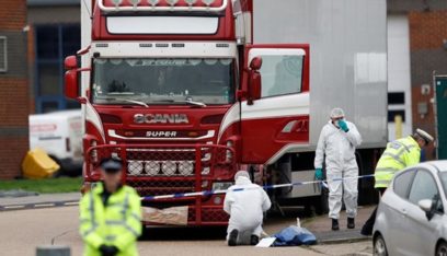 3 موقوفين جدد بعد العثور على 39 جثة في شاحنة في بريطانيا