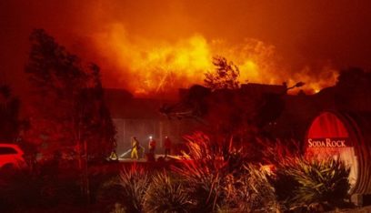 مساعٍ لإخماد حريق كاليفورنيا الموصوف بالأعنف الذي يضرب الولاية