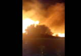 إندلاع حريق كبير بالقرب من جامعة البلمد في عكار والأهالي يناشدون فرق الإطفاء