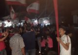 محتجون تجمعوا وسط طريق انصار أبو الأسود