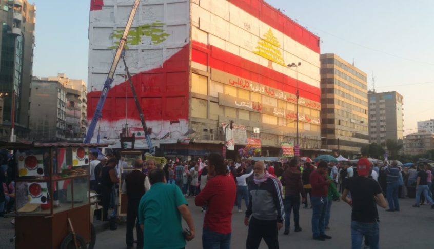 مسيرة راجلة جابت شوارع الضم والفرز في طرابلس