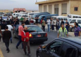 سائقو الفانات أعادوا فتح طريق بعلبك حمص في شعث