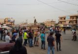 المزيد من الحشود انضم الى المعتصمين في حلبا