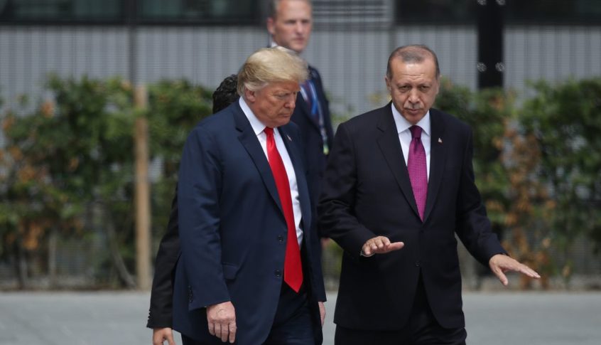 ترامب وأردوغان يبحثان التطورات في ليبيا والعراق وسوريا