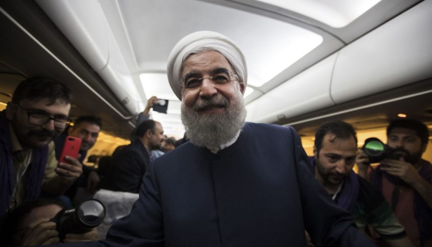 روحاني للرئيس عون: إيران إلى جانب لبنان حكومةً وشعباً