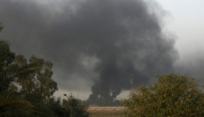 سقوط قذيفتين صاروخيتين على محيط المنطقة الخضراء وسط بغداد