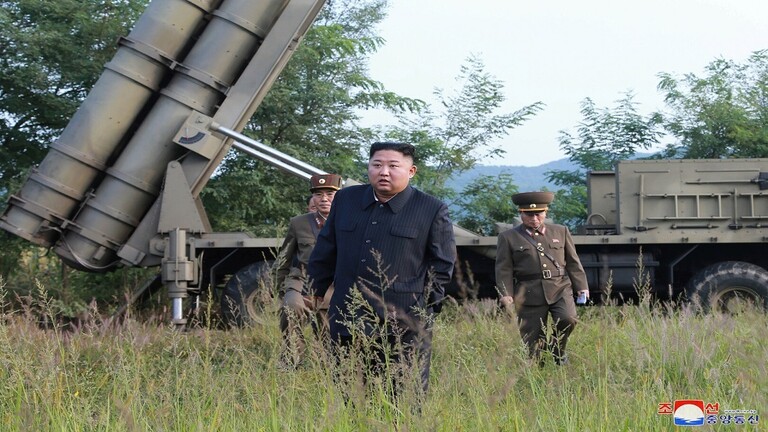زعيم كوريا الشمالية تفقد وحدات عسكرية على الحدود