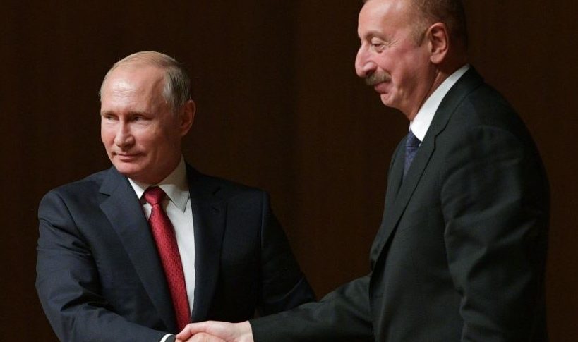 بوتين يستضيف رئيس أذربيجان في بطرسبورغ