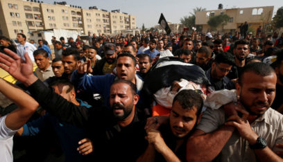 مقتل فلسطيني في قصف إسرائيلي على شمال غزة وارتفاع القتلى إلى 24