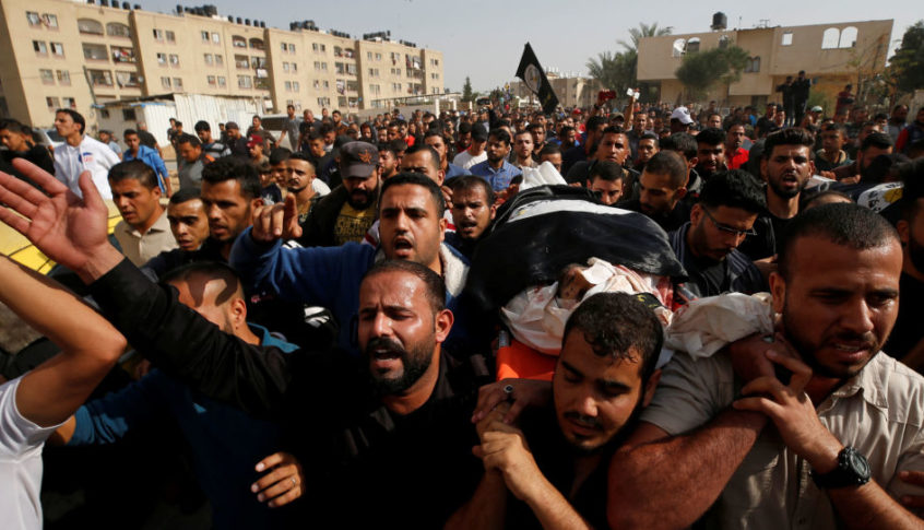 مقتل فلسطيني في قصف إسرائيلي على شمال غزة وارتفاع القتلى إلى 24