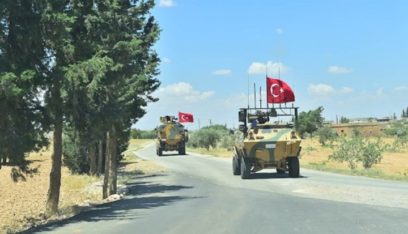 القوات التركية والروسية  المشتركة تنهي الدورية البرية التاسعة شرق الفرات