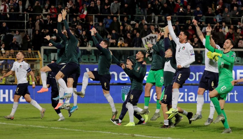 إيطاليا تسحق أرمينيا 9-1 وتحقق العلامة الكاملة