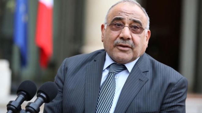 عبد المهدي يستنكر قرار واشنطن بإدراج شخصيات عراقية على قائمة العقوبات