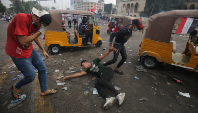 10 قتلى وعشرات الجرحى من المتظاهرين إثر الرصاص الحي في بغداد