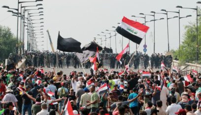 العراق.. مقتل 4 متظاهرين وإصابة 130 في ذي قار