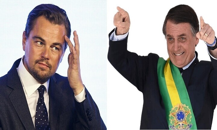 دي كابريو ينفي “التهمة” الموجهة إليه من قبل الرئيس البرازيلي