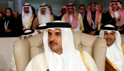 إتصال هاتفي من أمير قطر مع الكاظمي اطمأن على سلامته بعد محاولة الاغتيال