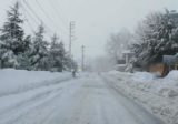 التحكم المروري: طريق عيون السيمان-حدث بعلبك مقطوعة بسبب تراكم الثلوج