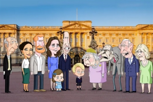 العائلة المالكة البريطانية.. أنيمايشن على “HBO Max”