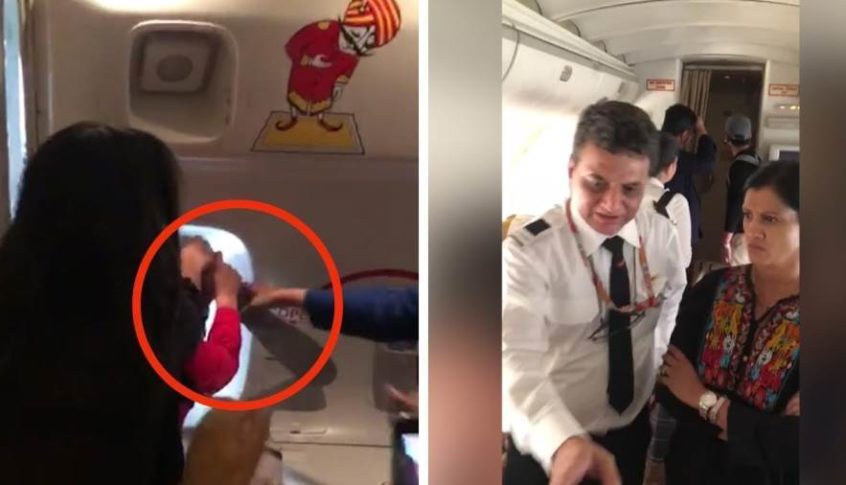 بالفيديو: ركاب طائرة يحاولون كسر باب الطوارئ بعد تأخر رحلتهم 7 ساعات