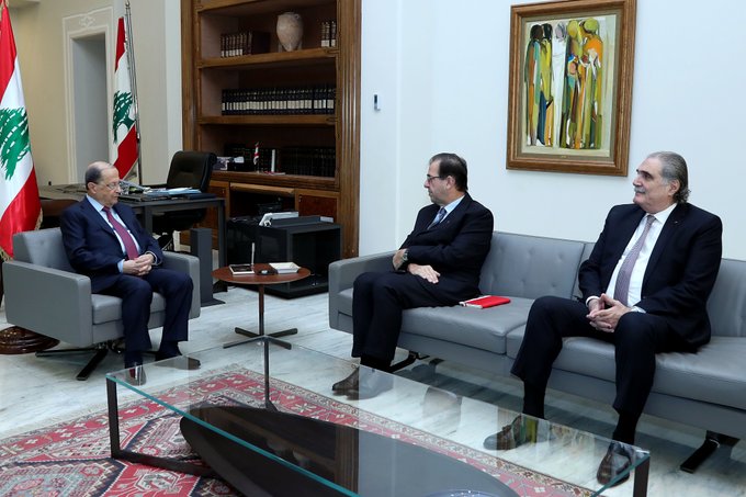 الرئيس عون استقبل سفير فرنسا في لبنان برونو فوشيه