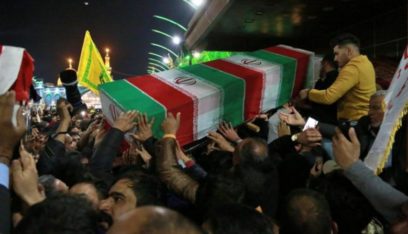 جثمان سليماني يعود لإيران