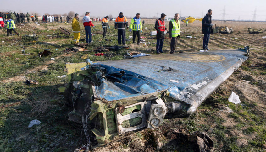 التايمز: صراع ايراني داخلي بسبب الطائرة الأوكرانية