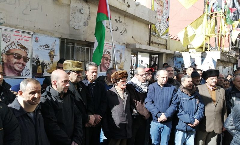 إضراب عام ويوم غضب في مخيم الجليل – بعلبك