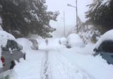 العاصفة “فرح” تشتد ليلًا والثلوج على ارتفاع 900 متر
