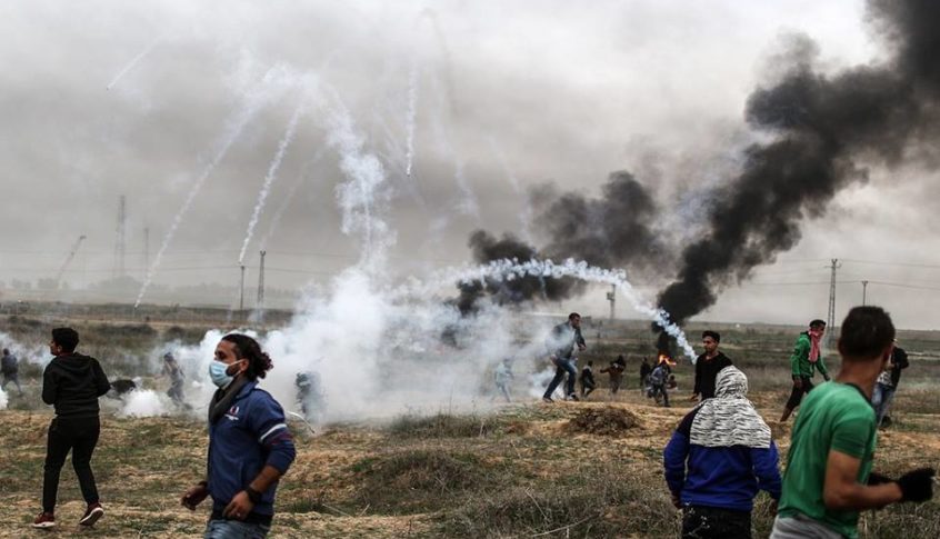 الميادين: اصابة فلسطيني باطلاق جيش العدو الاسرائيلي النار باتجاه عدد من المواطنين شرق خان يونس