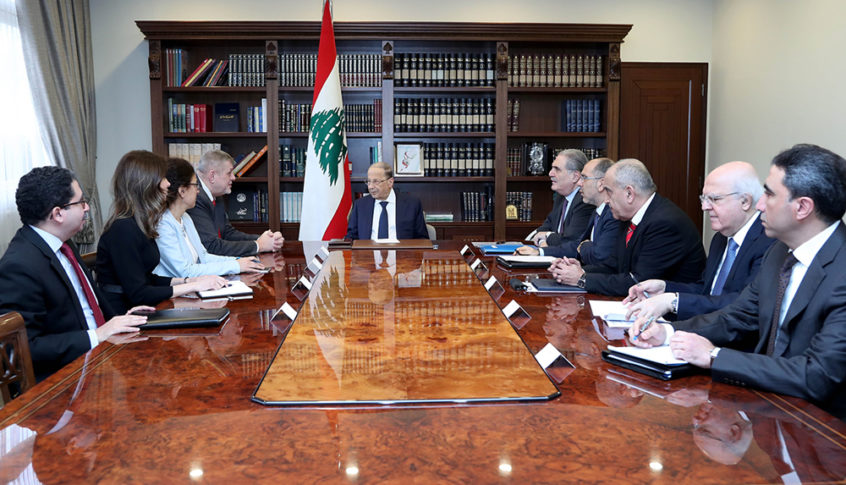 الرئيس عون استقبل “يان كوبيتش” وعرض معه التطورات الاقليمية الأخيرة