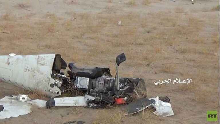 إسقاط الحوثيين طائرة تجسس تابعة للتحالف العربي