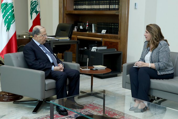 الرئيس عون استقبل وزيرة العدل وعرض معها شؤون الوزارة