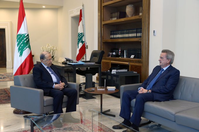 الرئيس عون عرض مع حاكم مصرف لبنان الواقع النقدي في البلاد
