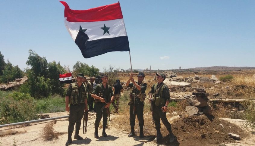الجيش السوريّ يستهدف مواقع المسلّحين بريفي حلب وإدلب