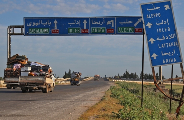الجيش السوري يقترب من تأمين اوتوستراد حلب دمشق