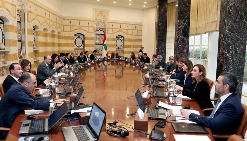 الرئيس عون افتتح جلسة مجلس الوزراء المخصصة للبحث في الاجراءات المتعلقة بمواجهة كورونا