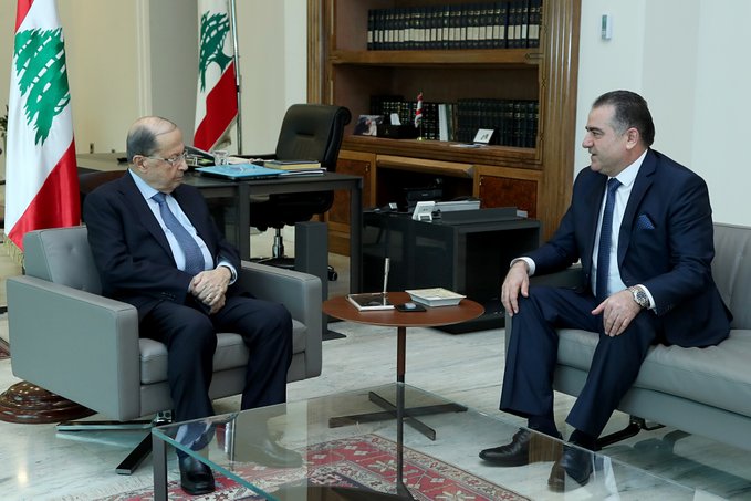 الرئيس عون اطلع من سفير لبنان في الجزائر على التطورات وأوضاع ابناء الجالية