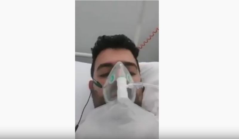 بالفيديو: لبناني مصاب بكورونا يوجه رسالة من أحد المستشفيات الفرنسية
