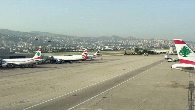3 طائرات اليوم في مطار بيروت