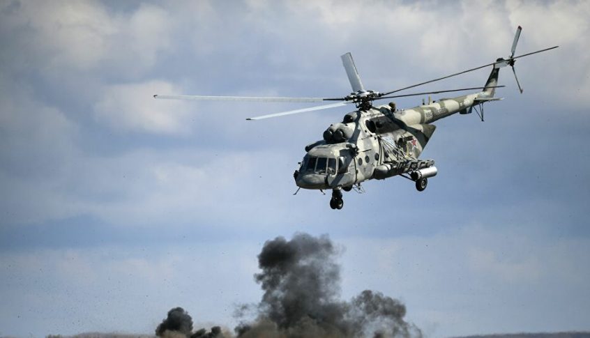 الدفاع الروسية: هبوط اضطراري لمروحية “مي-8” ومقتل طاقمها