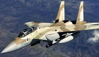 غارة لطيران العدو الاسرائيلي على منزل في برعشيت