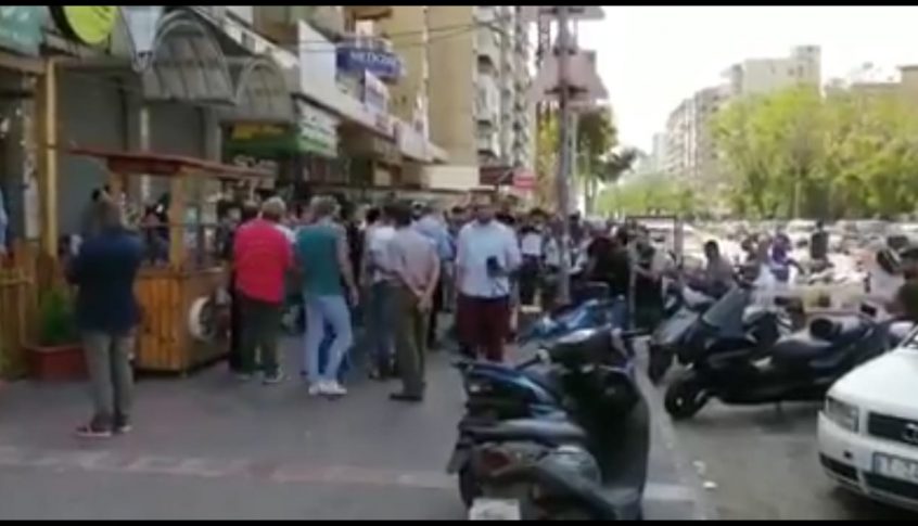 خلاف بين المعتصمين في طرابلس استدعى تدخل الجيش