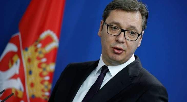 الرئيس الصربي: متفائلون بشأن توقيع اتفاق سلام بين صربيا وكوسوفو